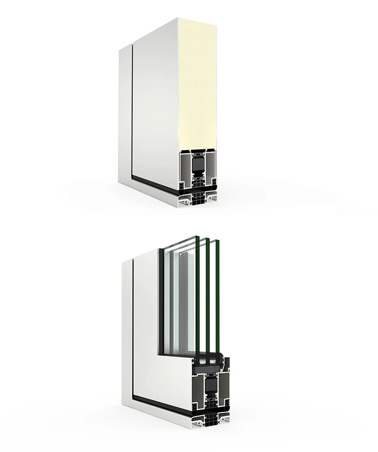 Millennium Plus Pivot — profil du système aluminium Cortizo